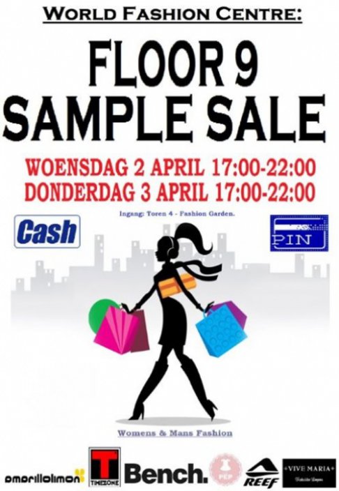 Floor 9 sample sale