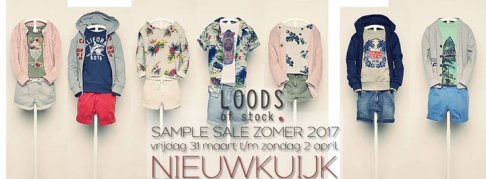 Sample & Stock sale Loods of Stock Nieuwkuijk