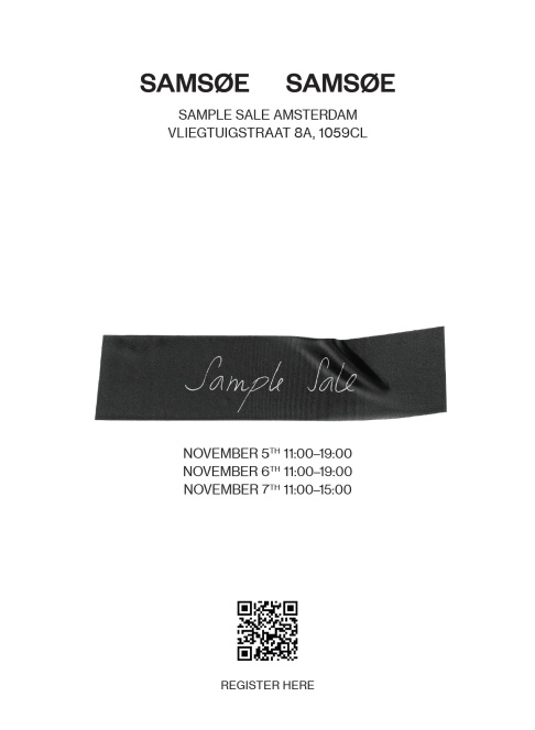 Samsøe Samsøe Sample Sale