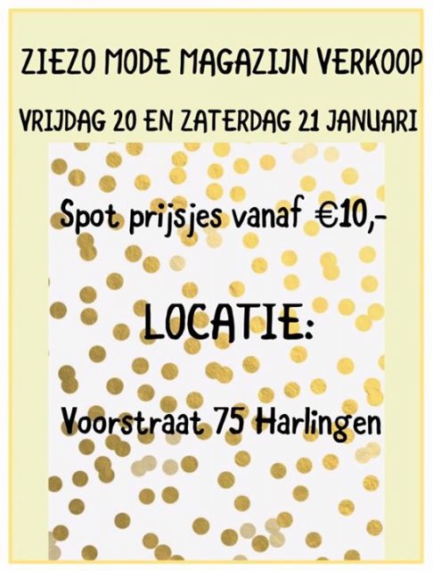 Magazijnverkoop Ziezo Mode