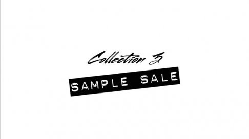 OOST/WEST Sample Sale [Collection 3]