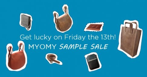 MYOMY Sample Sale