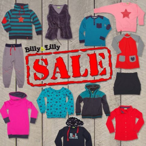 SAMPLE sale & Live shoppen bij www.billy-lilly.nl