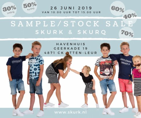SKURK & SKURQ sample/stock sale