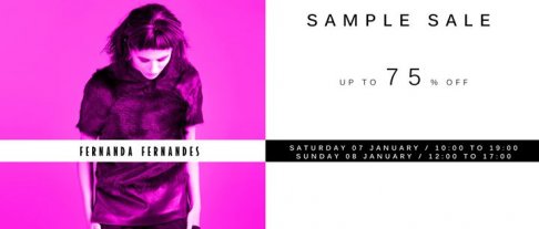 Sample sale Fernanda Fernandes