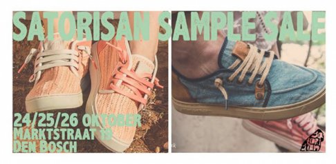 Satorisan sample sale