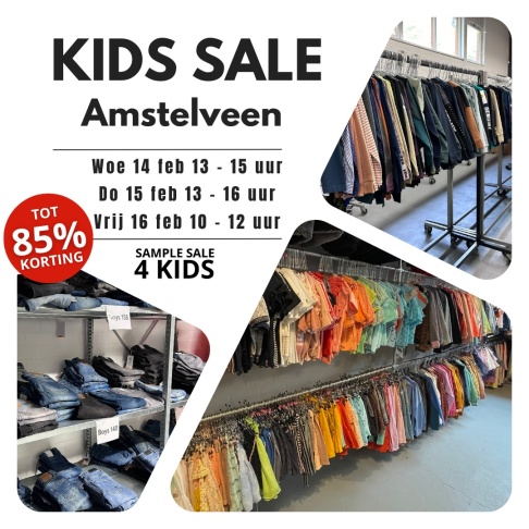 Kids Sale 14 t/m 16 feb | Amstelveen
