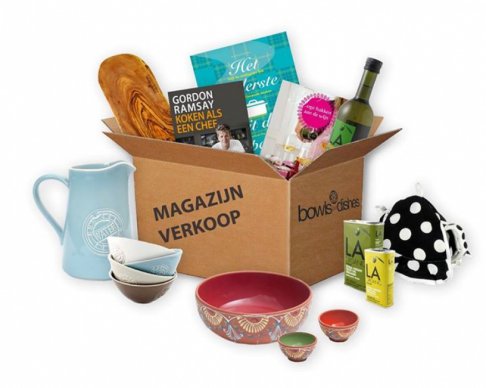 Magazijnverkoop culinaire cadeaus