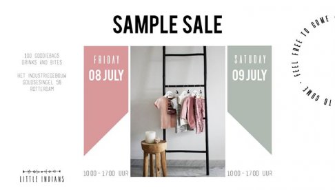 Sample Sale Little Indians