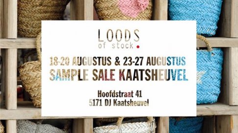 Sample sale en stockverkoop kaatsheuvel