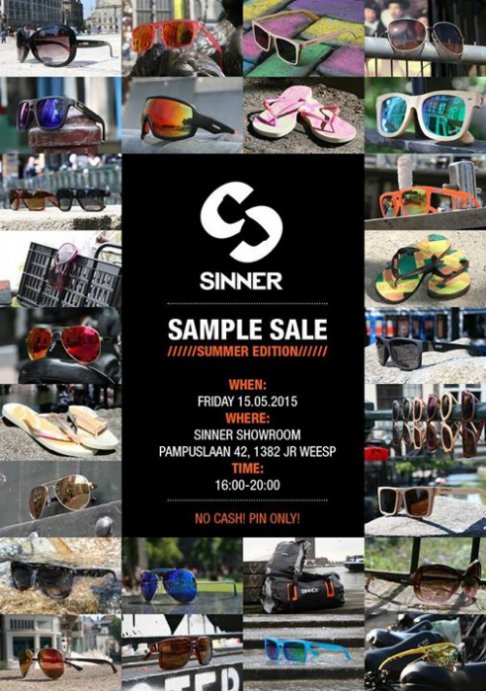 Sinner sample sale - summer edition