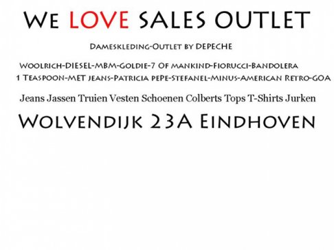 We LOVE Sales Outlet by Depeche