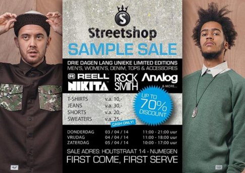 Sample Sale Streetshop