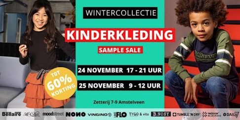 Winter Kinderkleding Sample Sale | Amstelveen 