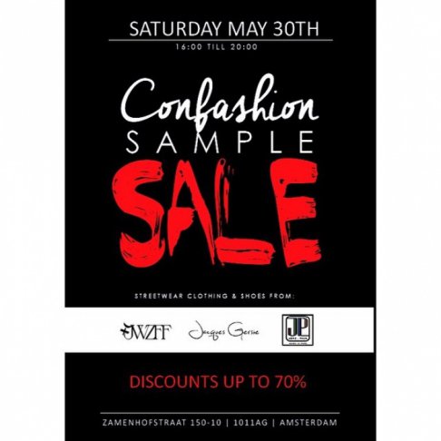 Confashion sample sale