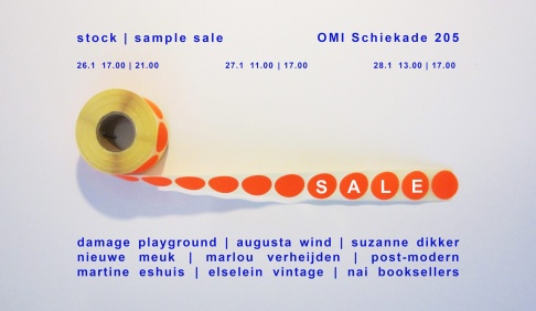 Stock and Sample Sale OMI Rotterdam en Nieuwe Meuk