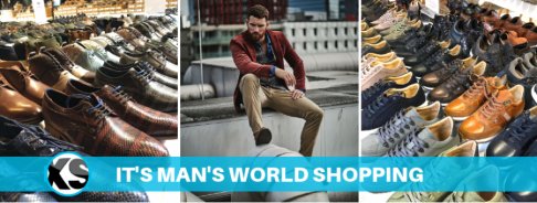 It's a man's world shopping (Herenschoenen / maatpakken / lederwaren / ... )