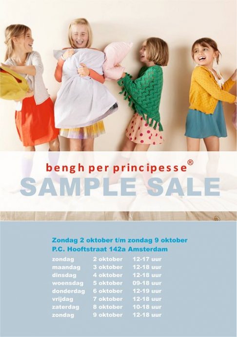 Sample Sale Bengh per principesse en Bor*z 