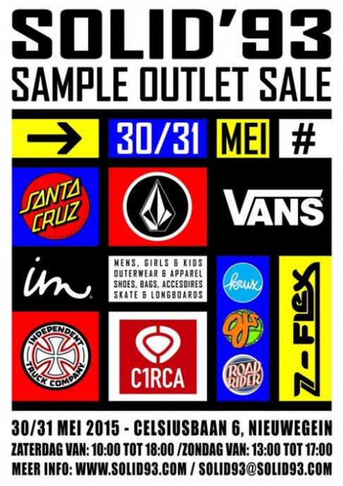 Solid'93 sample/outlet sale!
