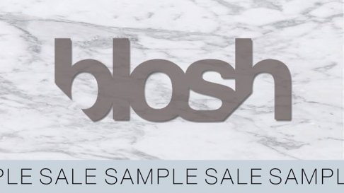 Blosh Sample Sale