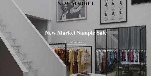 New Market Sample Sale