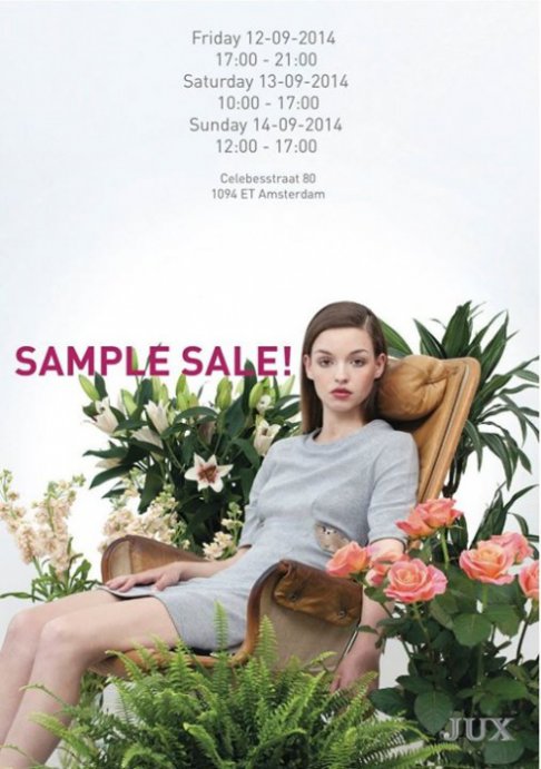 studio JUX sample sale