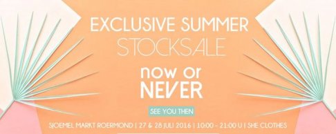 Exclusive Summer Stocksale - 2
