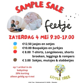 Feetje sample sale