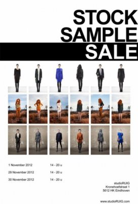Stock sample sale Studioruig