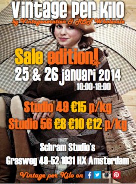 SAMPLE SALE:Vintage per kilo