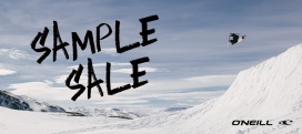 O'Neill Winter Sample sale november 2025