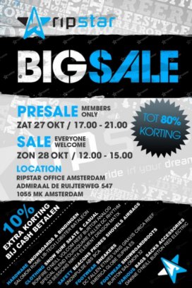 Ripstar sample sale