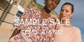 Aaiko sample sale