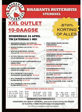 Brabants Ruiterhuis XXL outlet 10-daagse