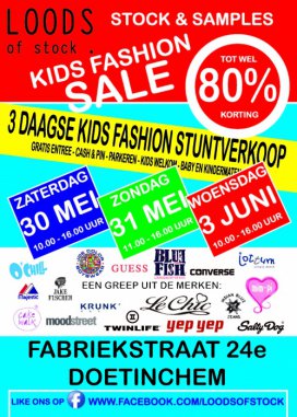 Loods of Stock Kids Fashion Stock & Sample Sales door heel Nederland!