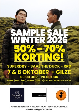 Sample sale Superdry / Save The Duck / RRD