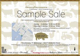 Fancy farmers sample sale