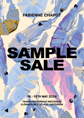 Fabienne Chapot Sample Sale - 16 t/m 19 mei 2024