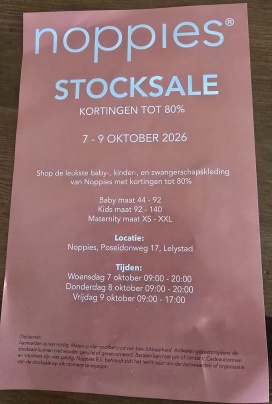 Noppies stocksale