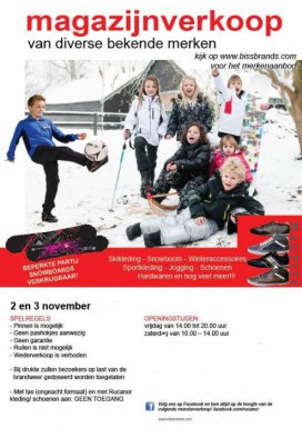 Biss magazijnverkoop