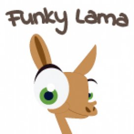 Online Stockverkoop Funky Lama