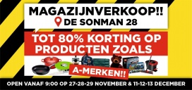 Magazijnverkoop 4Everyware 