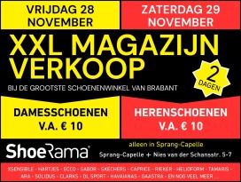 Shoerama XXL magazijnverkoop