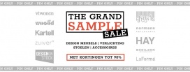 The Grand Sample Sale | Design meubels tot wel 90% afgeprijsd!