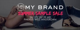 MY BRAND Summer Sample Sale