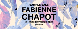 Fabienne Chapot Sample Sale 16-19 November 2023