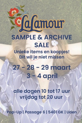 LaLamour sample- en archive sale