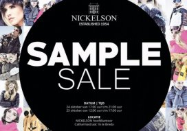 NICKELSON Sample Sale vanuit het HOOFDKANTOOR te Breda