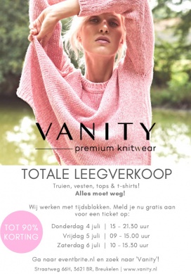 Vanity leegverkoop