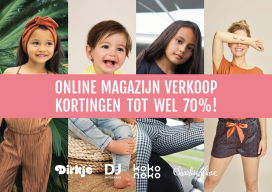 Baby- en kinderkleding met kortingen tot 70% // Online magazijn verkoop